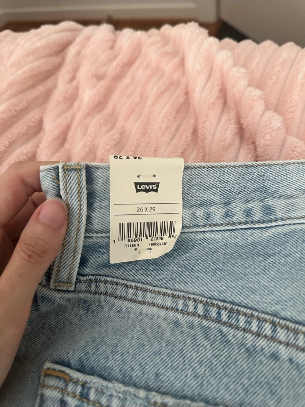 Levis ribcage straight ankle jeans size 26 - Picture 2 of 3